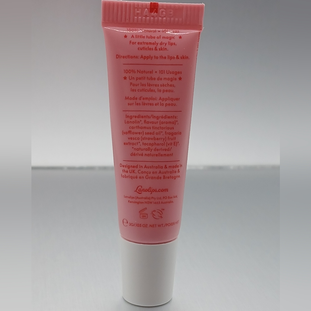 5 For $25 Item🌸 Lanolips 101 Ointment Strawberry Lip Balm - Picture 2 of 4